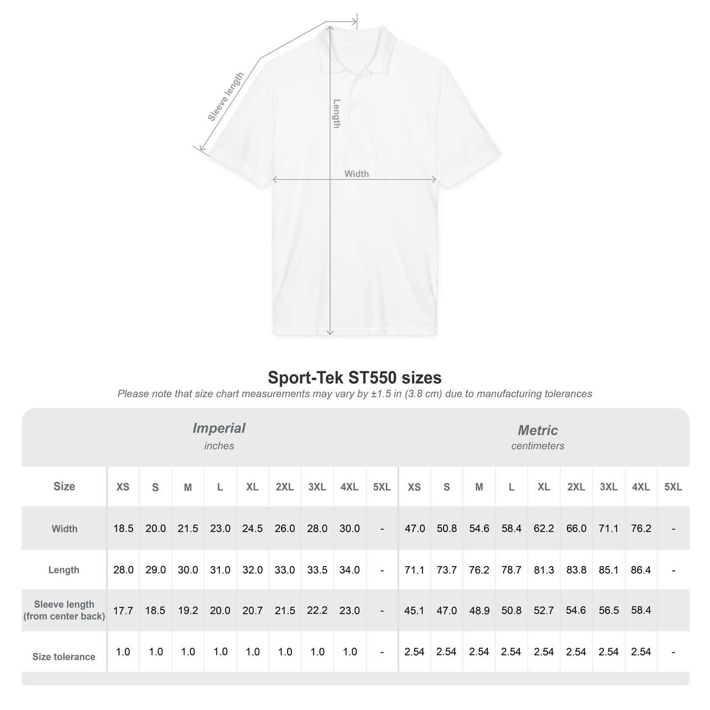 Essentials Polo - White