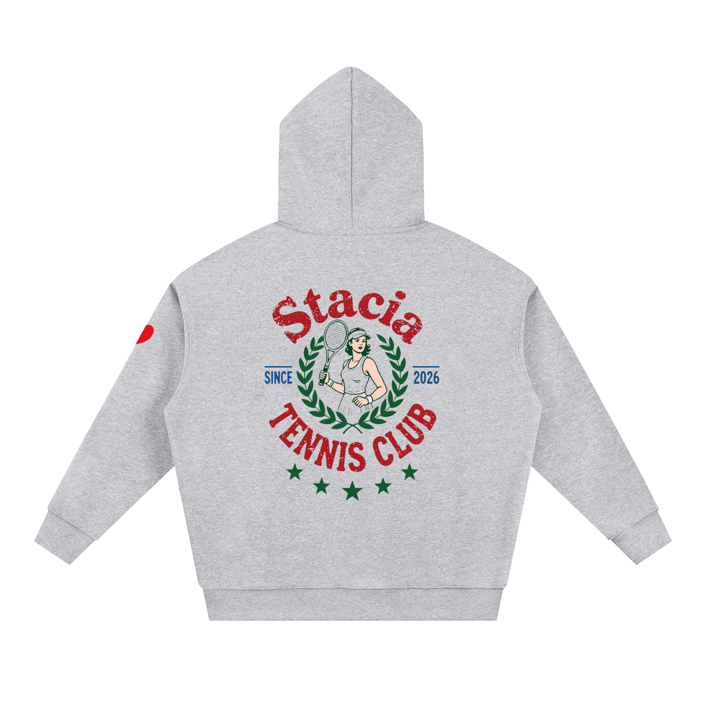 Stacia Tennis Club Essential Heavyweight Hoodie