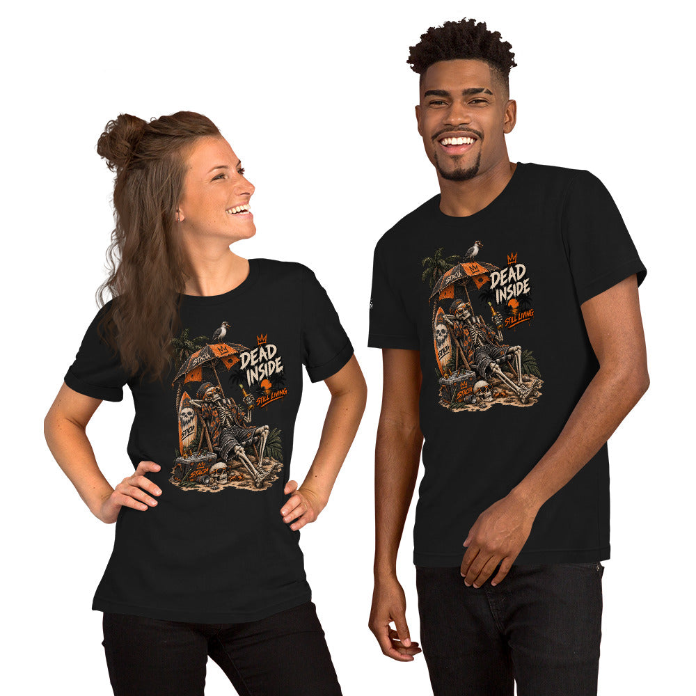 Dead Inside T-shirt - STACIA graphic streetwear - front view