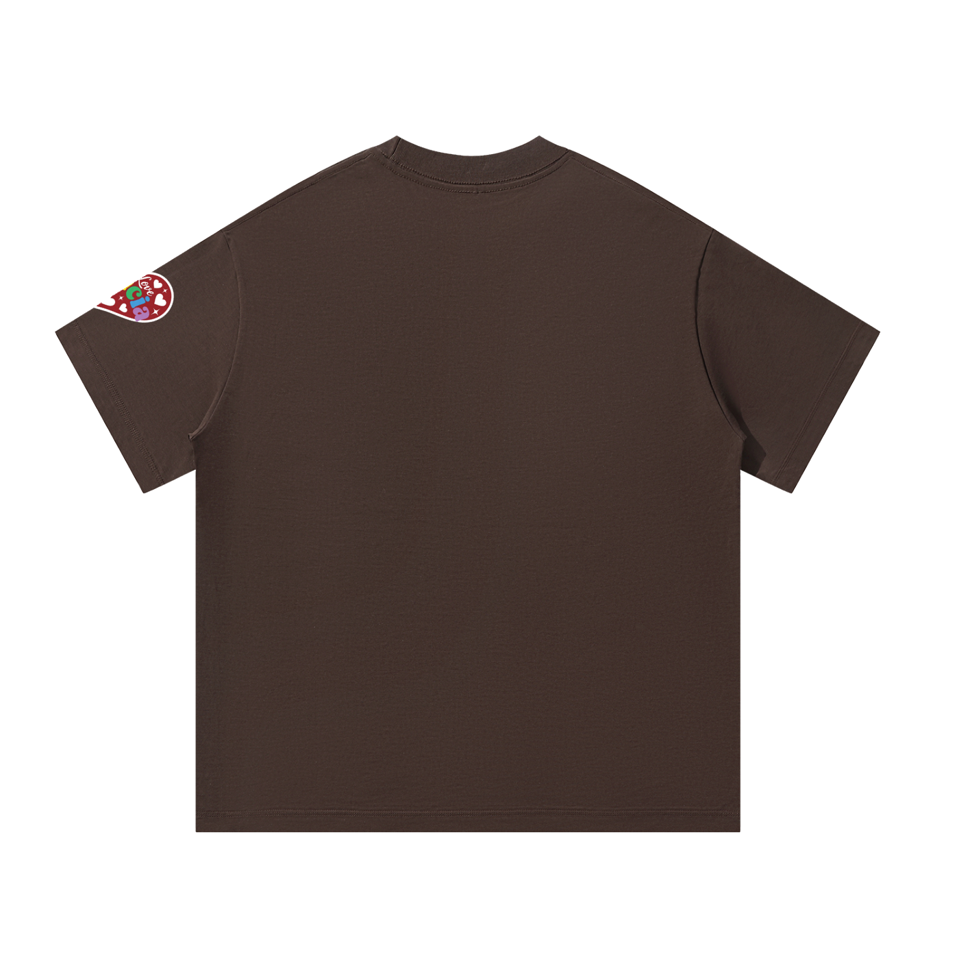 Stacia Heart Sleeve Unisex Oversized T-Shirt