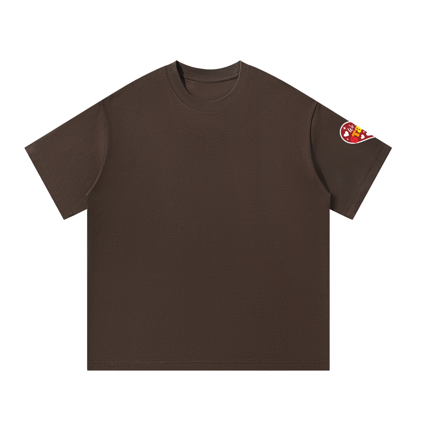 Stacia Heart Sleeve Unisex Oversized T-Shirt