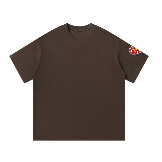 Stacia Heart Sleeve Unisex Oversized T-Shirt