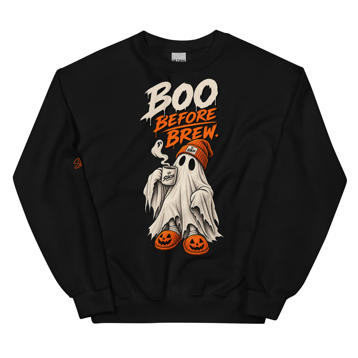 Brew Sweatshirt - STACIA graphic streetwear - front view