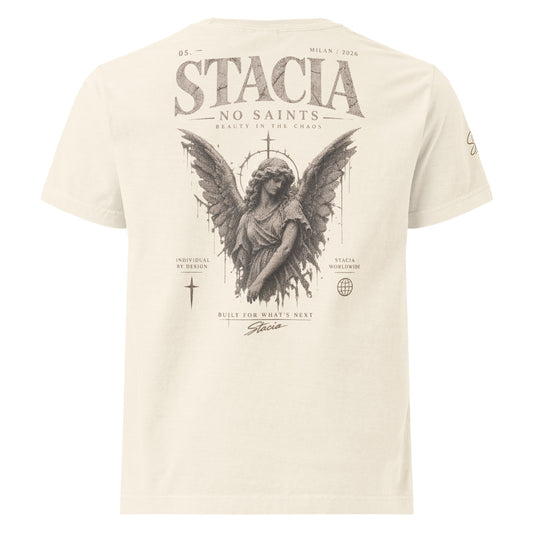 No Saints T-shirt - STACIA graphic streetwear - front view