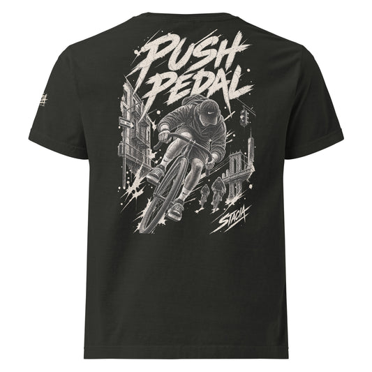 Urban Motion Vintage Streetwear Oversized T-Shirt Roadracer - STACIA graphic streetwear - front view