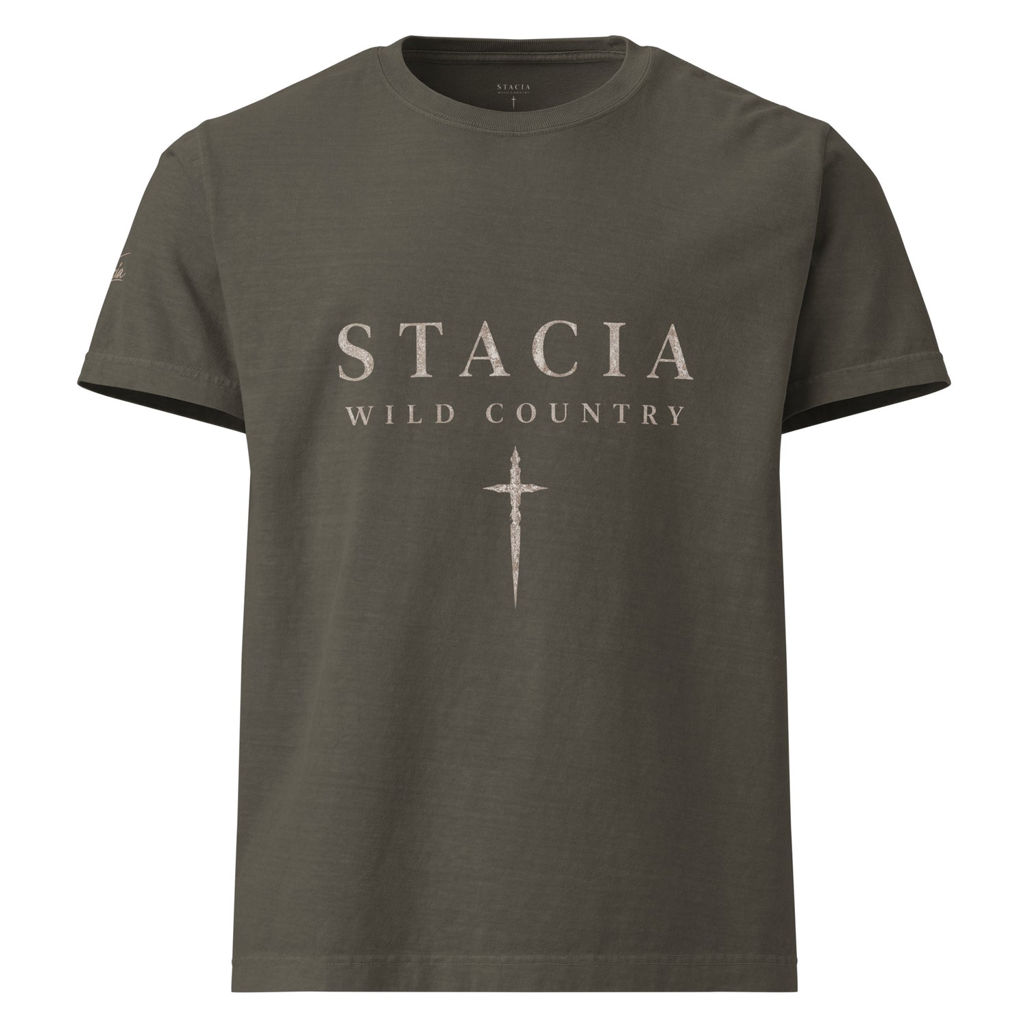 Wild Country Streetwear oversized T-shirt - STACIA graphic streetwear - front view