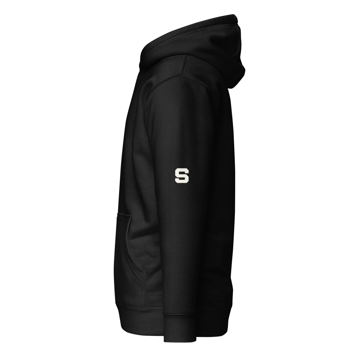 Stacia Essentials Sleeve Badge Hoodie