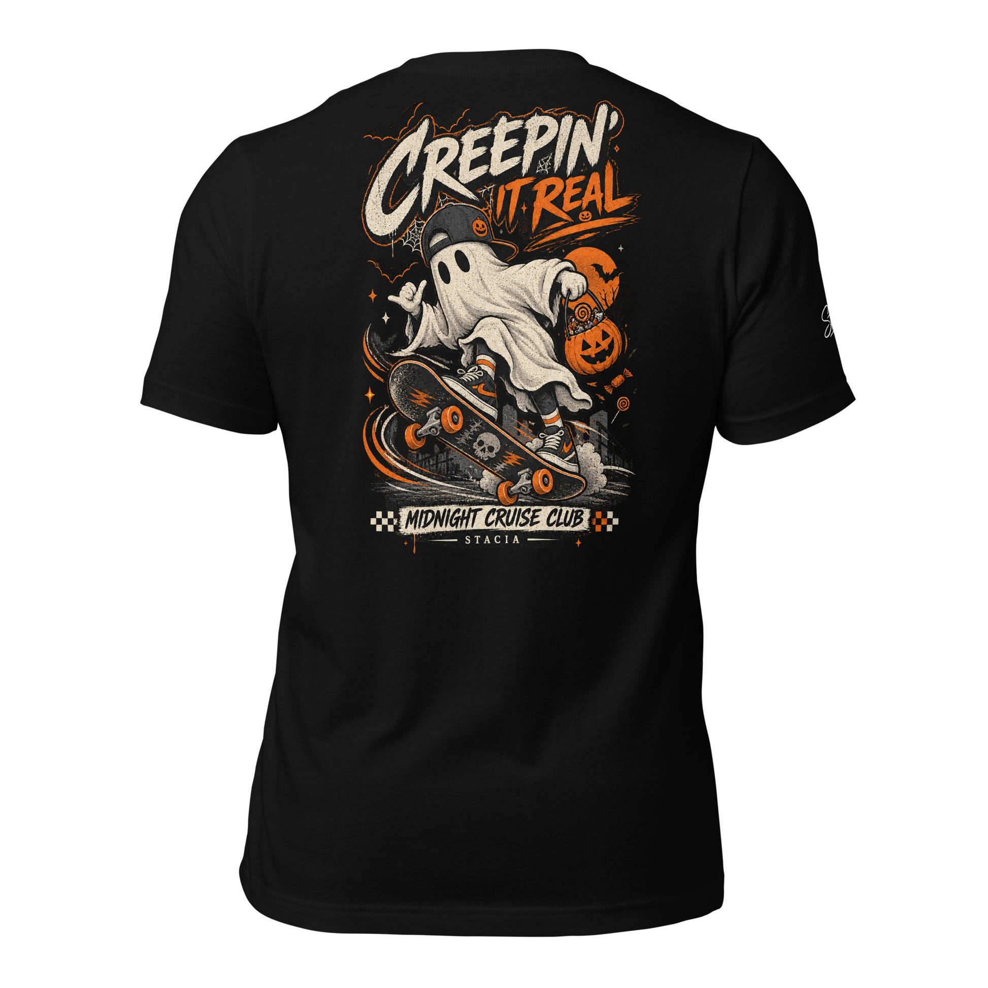 Creepin It Real T-Shirt - STACIA graphic streetwear - front view
