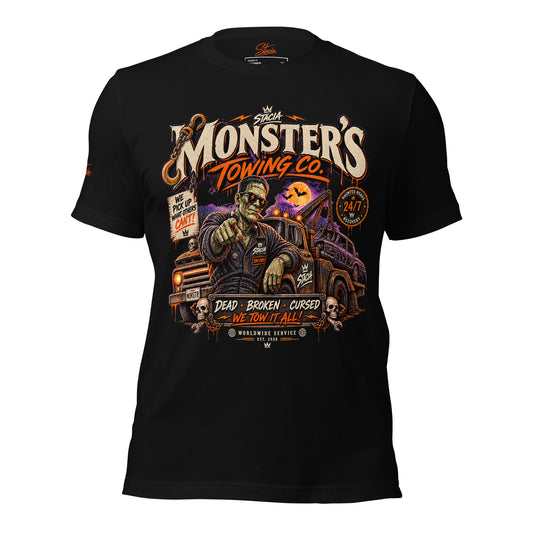 Towing Club T-shirt - STACIA graphic streetwear - front view