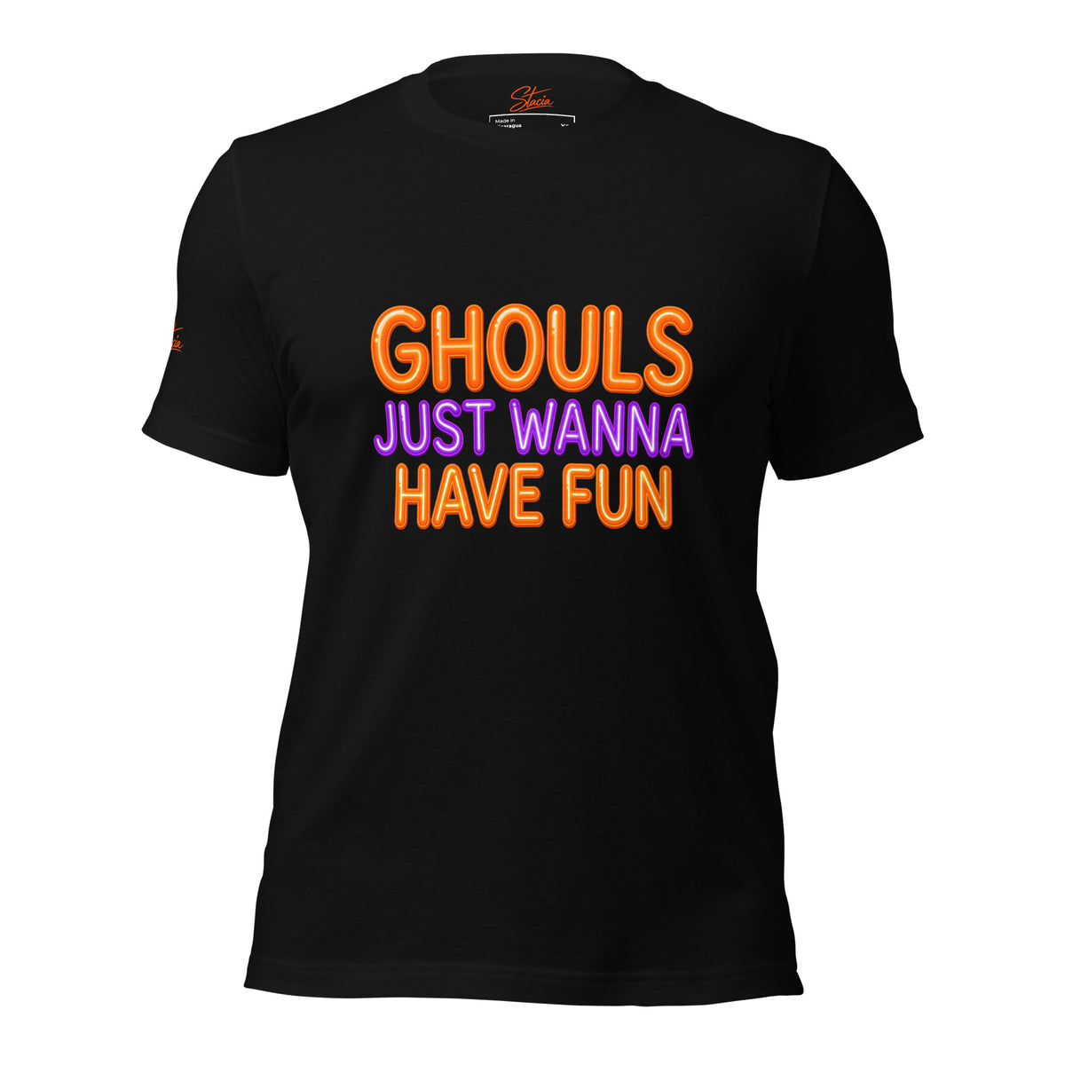 Ghouls T-shirt - STACIA graphic streetwear - front view