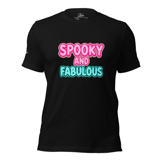 Spooky N Fab T-Shirt - STACIA graphic streetwear - front view