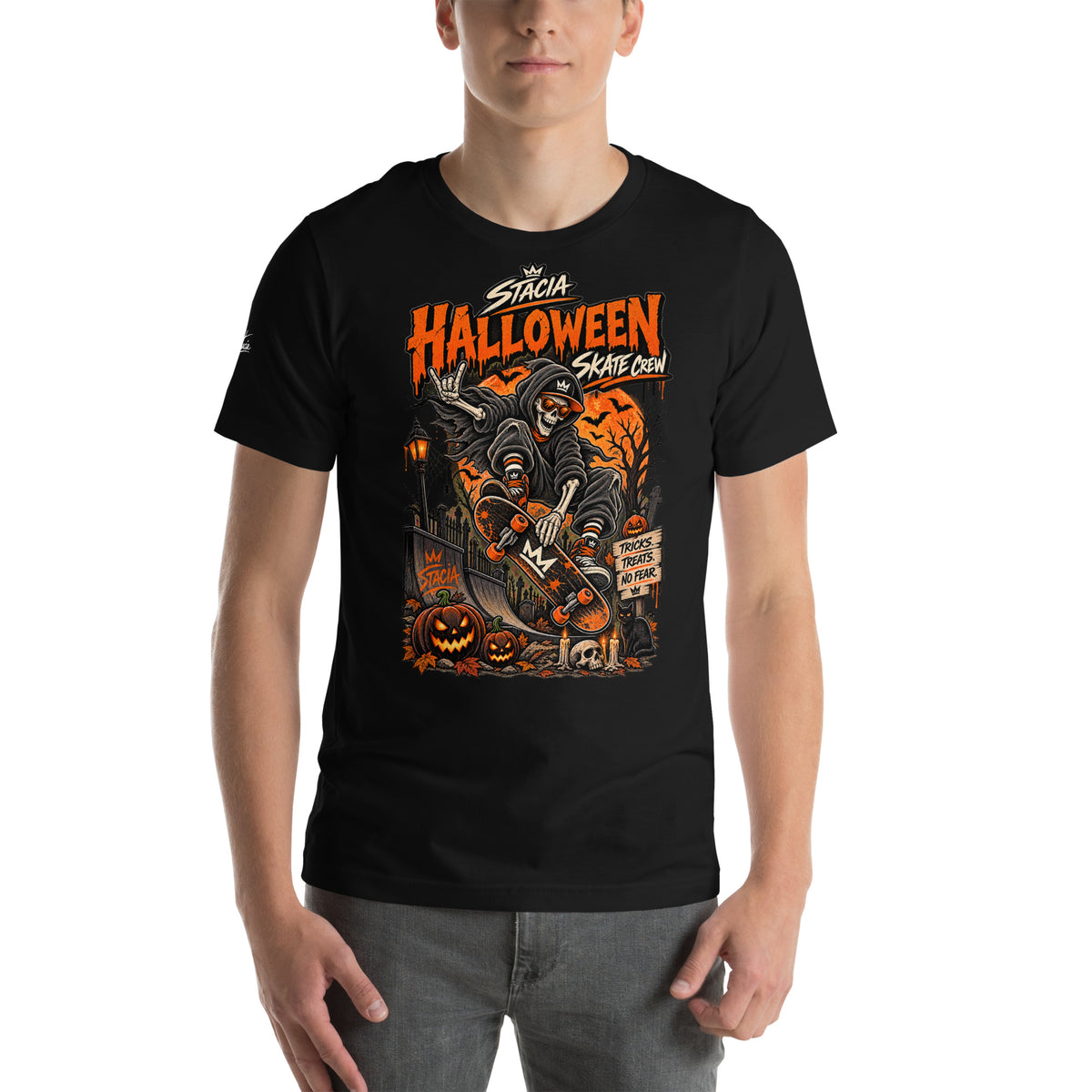 Skate Club - STACIA graphic streetwear - front view