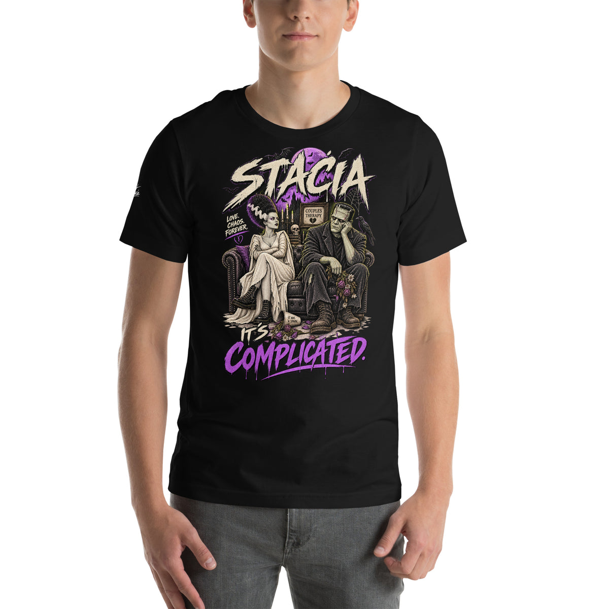 Its Complicated - STACIA graphic streetwear - front view