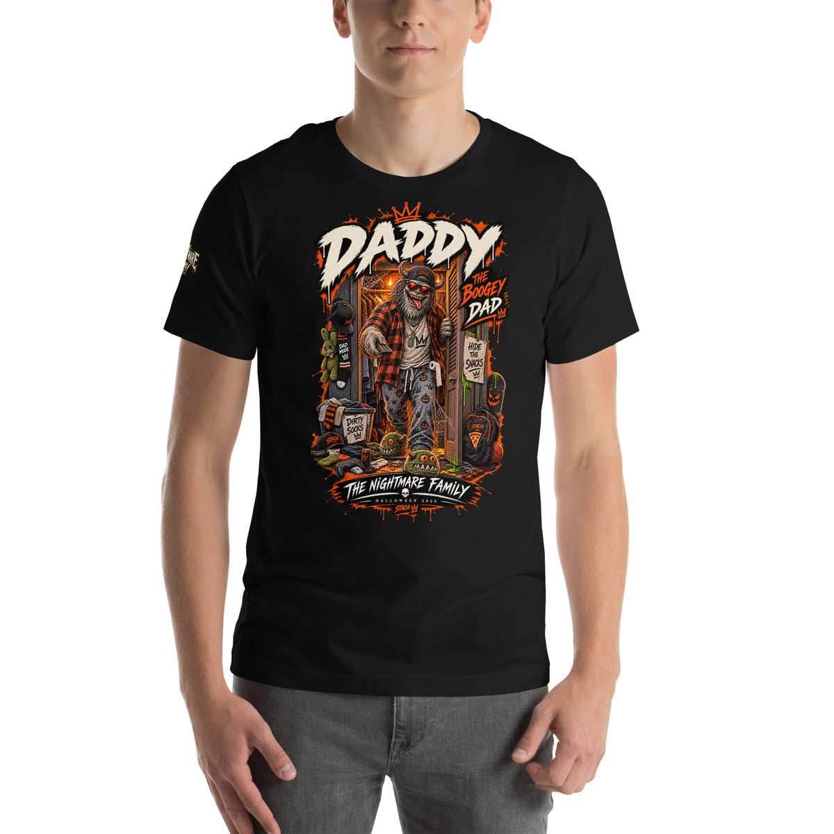 Nightmare Family Daddy - STACIA graphic streetwear - front view