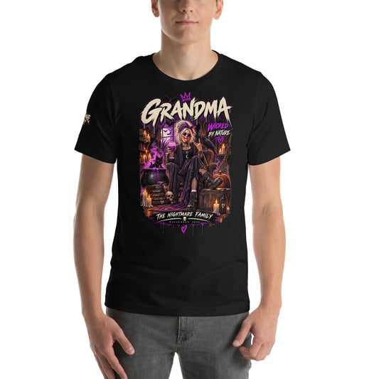 Nightmare Family Grandma - STACIA graphic streetwear - front view