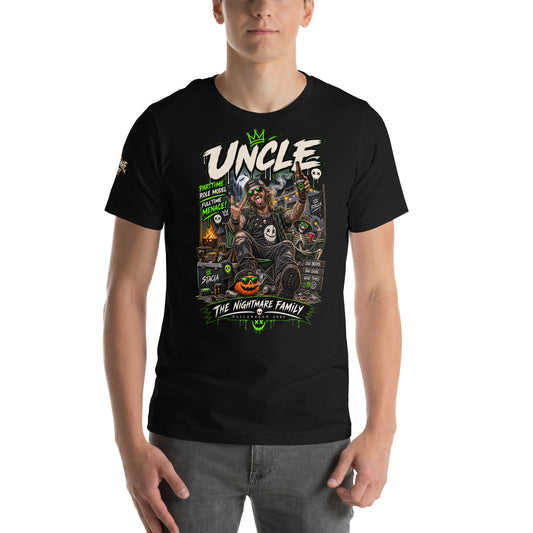 Nightmare Family Uncle - STACIA graphic streetwear - front view