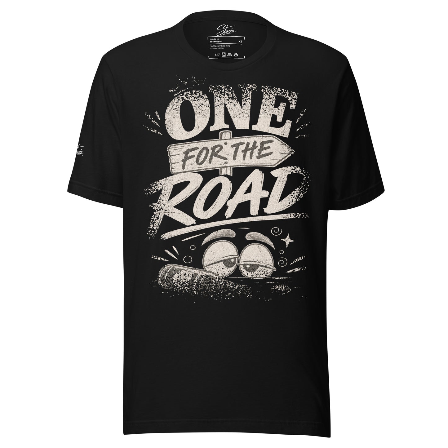 One For the road Vintage T-Shirt - STACIA graphic streetwear - front view