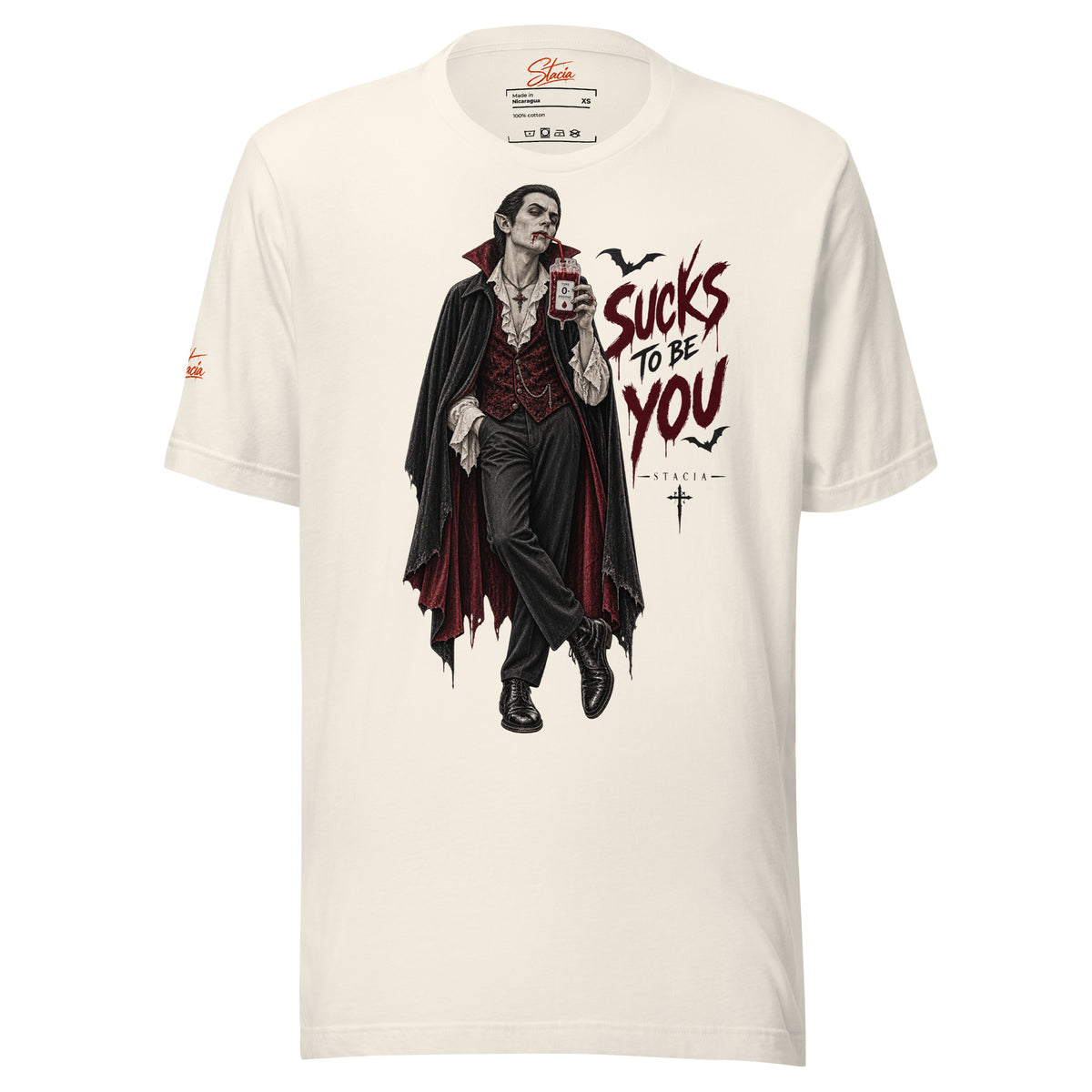 Sucks To Be You T-shirt - STACIA graphic streetwear - front view