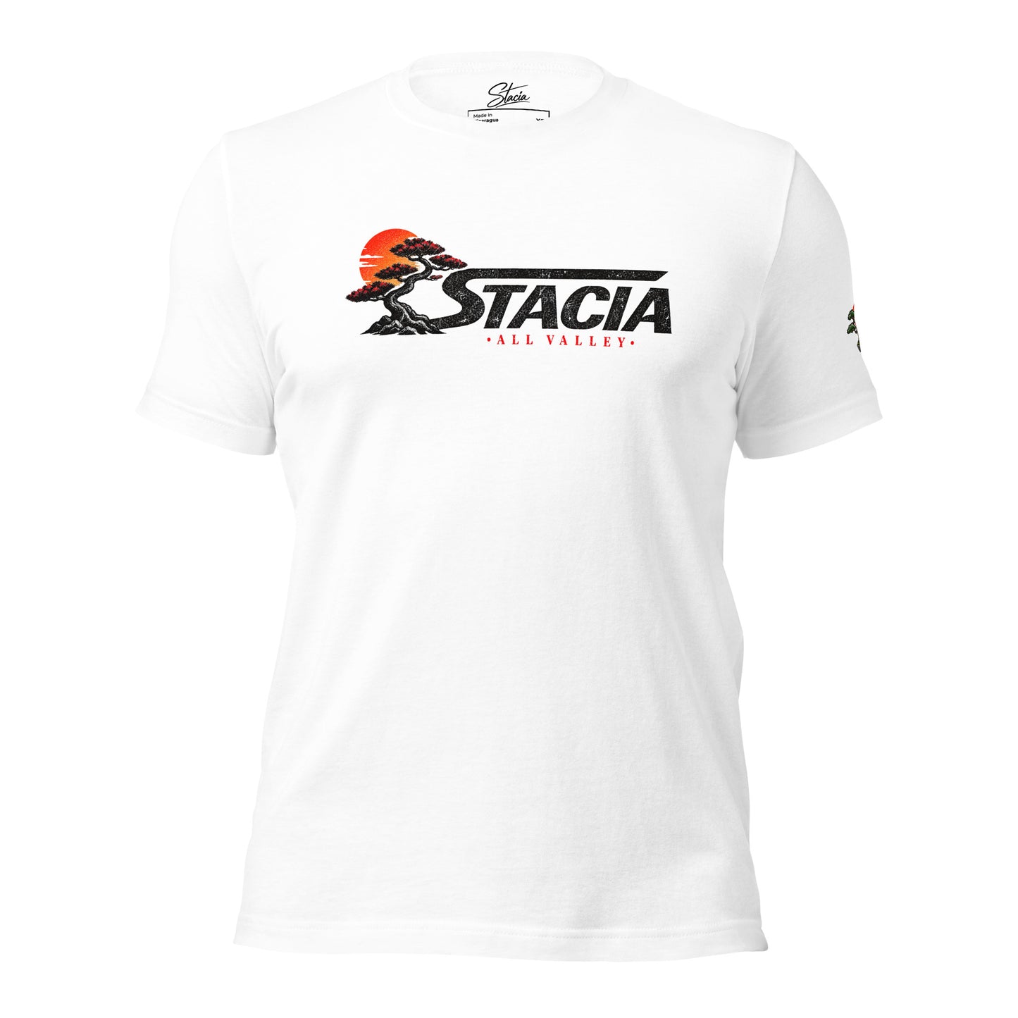 All Valley T-shirt - STACIA graphic streetwear - front view