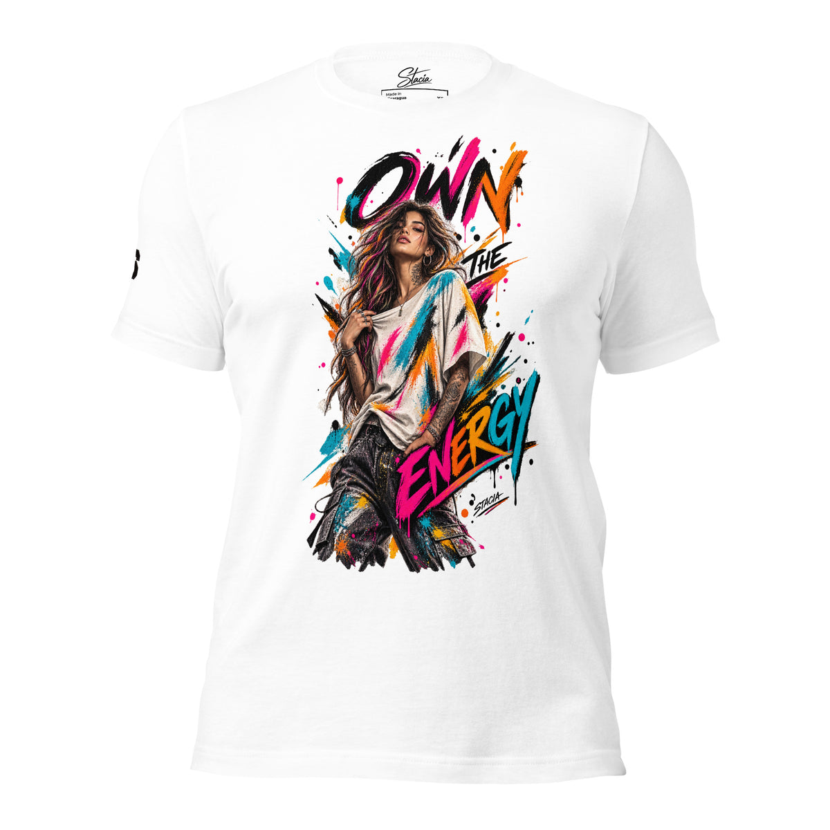 Own The Energy - STACIA graphic streetwear - front view